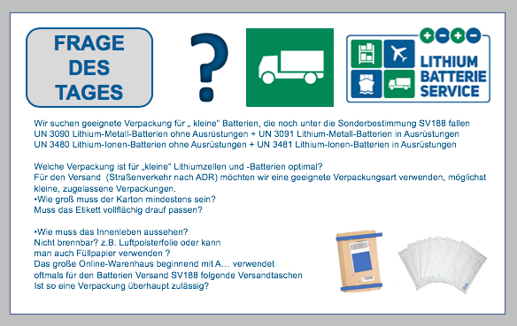 Frage des Tages: Welche Verpackung ist für „kleine“ Lithiumzellen und -Batterien optimal? BF-DE-UN-3090-3091-geeignete-Verpackung