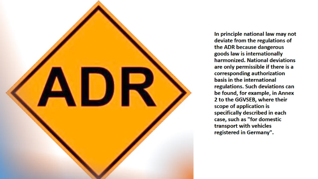 Craftsmen Regulation: Training as per 1.3 ADR unnecessary 15.12.2022 ADR