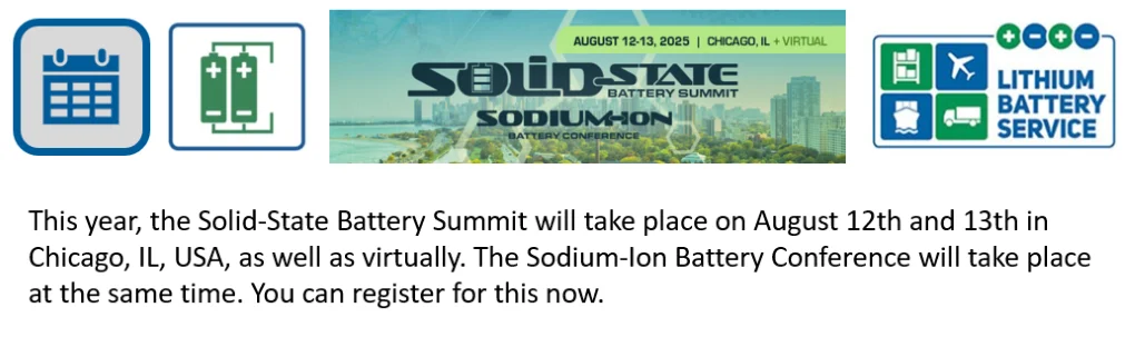 Solid-State Battery Summit + Sodium-Ion Battery Conference 2025-05-26 Solid State Battery Summit en
