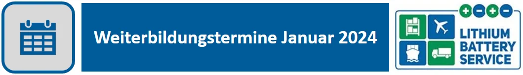 Weiterbildungstermine Januar 2024 2024-01-17 Termine Januar de