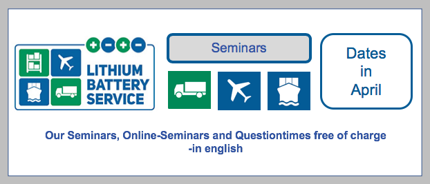Our Online Seminars in April