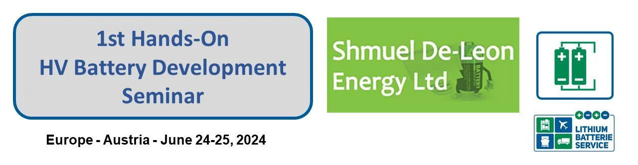 1st Hands-On HV Battery Development Seminar 1st Hands-On HV Battery Development Seminar de