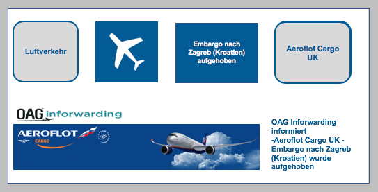 Aeroflot Cargo UK teilt über OAG- Inforwarding mit: Embargo für Luftfracht nach Zagreb (Kroatien) aufgehoben. BF-DE-Aeroflot-Zagreb-Embargo-aufgehoben5c9492aabc63e