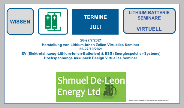Shmuel De-Leon Energy Ltd- Seminare