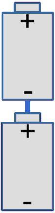 Lithium-Ionen-Batterie in Serienschaltung