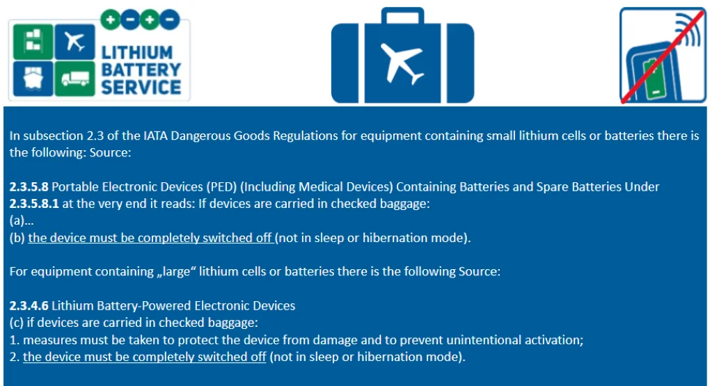 Backage tracker for passenger baggage in air transport 19.10.2022 Gepäcktracker de