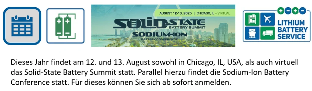Solid-State Battery Summit + Sodium-Ion Battery Conference 2025-05-26 Solid State Battery Summit de