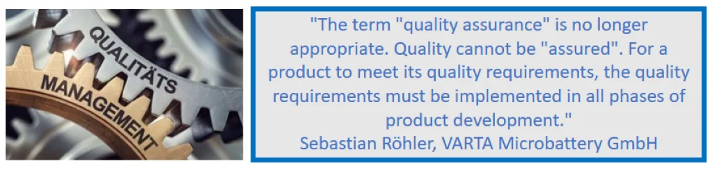 Feedback on our rephrasing proposal regarding the manufacture according to QM system