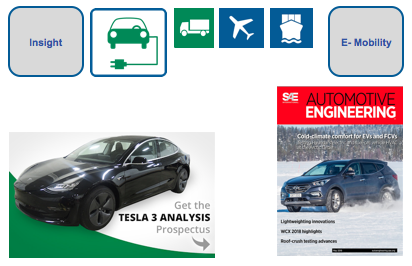The May edition of the digital edition of the SAE Automotive Engineering is absolutely worth reading: Tesla 3 Teardown by Munro and Associates AND Performance test of the battery-powered Hyundai HVAC at the Arctic Circle