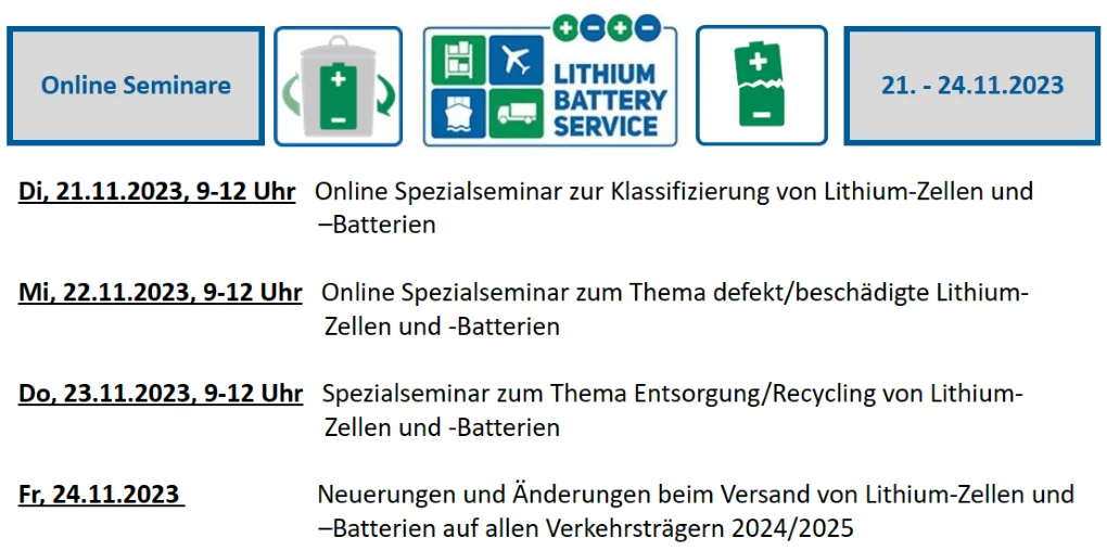 Online Seminare vom 21. - 24.11.2023 18.11.2023 Seminar November de