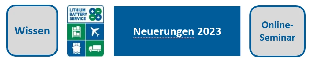 Online Seminar zu den Neuerungen 2023, Aufzeichnung und Präsentation online verfügbar