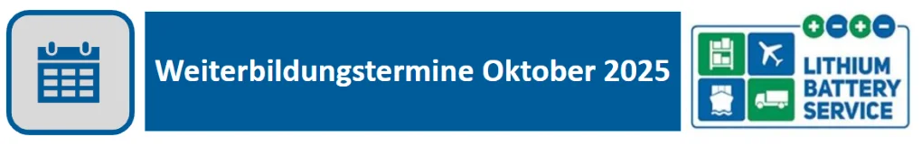 Weiterbildungstermine Oktober 2025