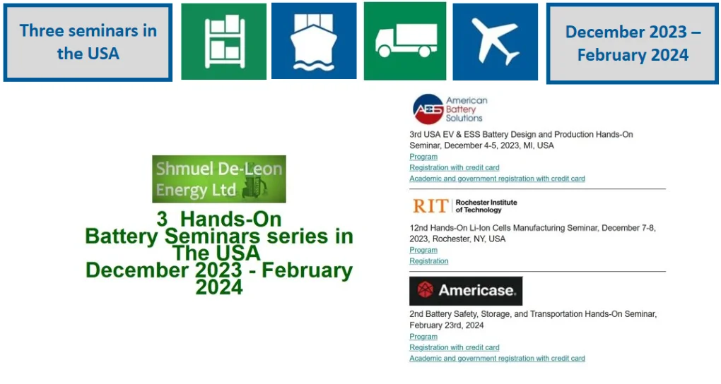Three hands-on seminars series in the USA December 2023 - February 2024