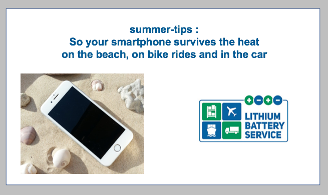 This is how your smartphone or tablet survives the summer heat – And what to do if it does not function properly any more