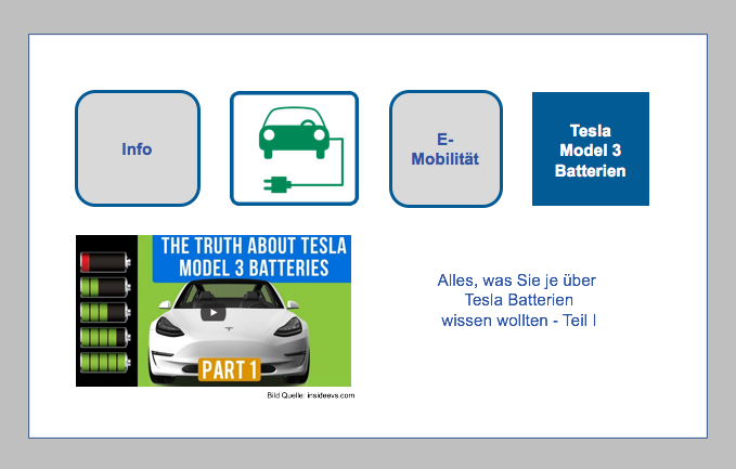 Alles, was Sie je über Tesla Batterien wissen wollten - Teil I INSIDEEVs hat in einem YouTube Video und auf deren Webseite viele offene Fragen zu den Tesla Fahrzeugbatterien beantwortet.