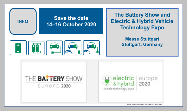 The Battery Show and Electric & Hybrid Vehicle Technology Expo at its